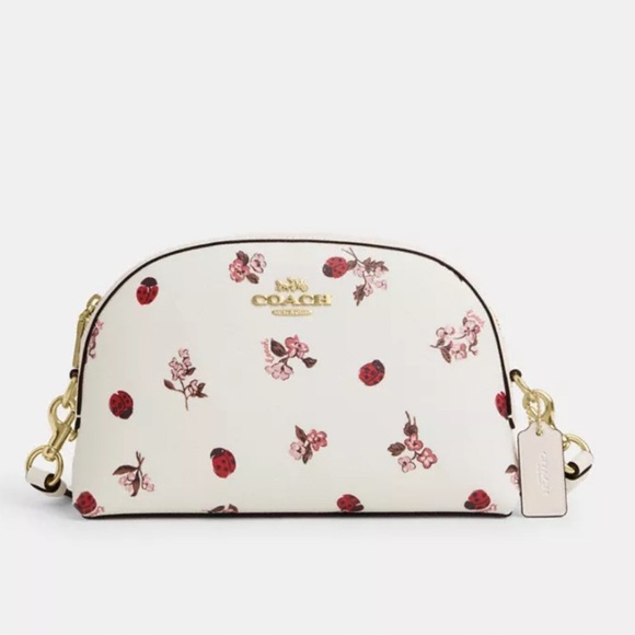 NWT COACH Madi Crossbody With Ladybug Floral Print. $328 - Picture 2 of 10